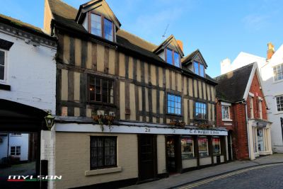 Uttoxeter market place Staffordshire